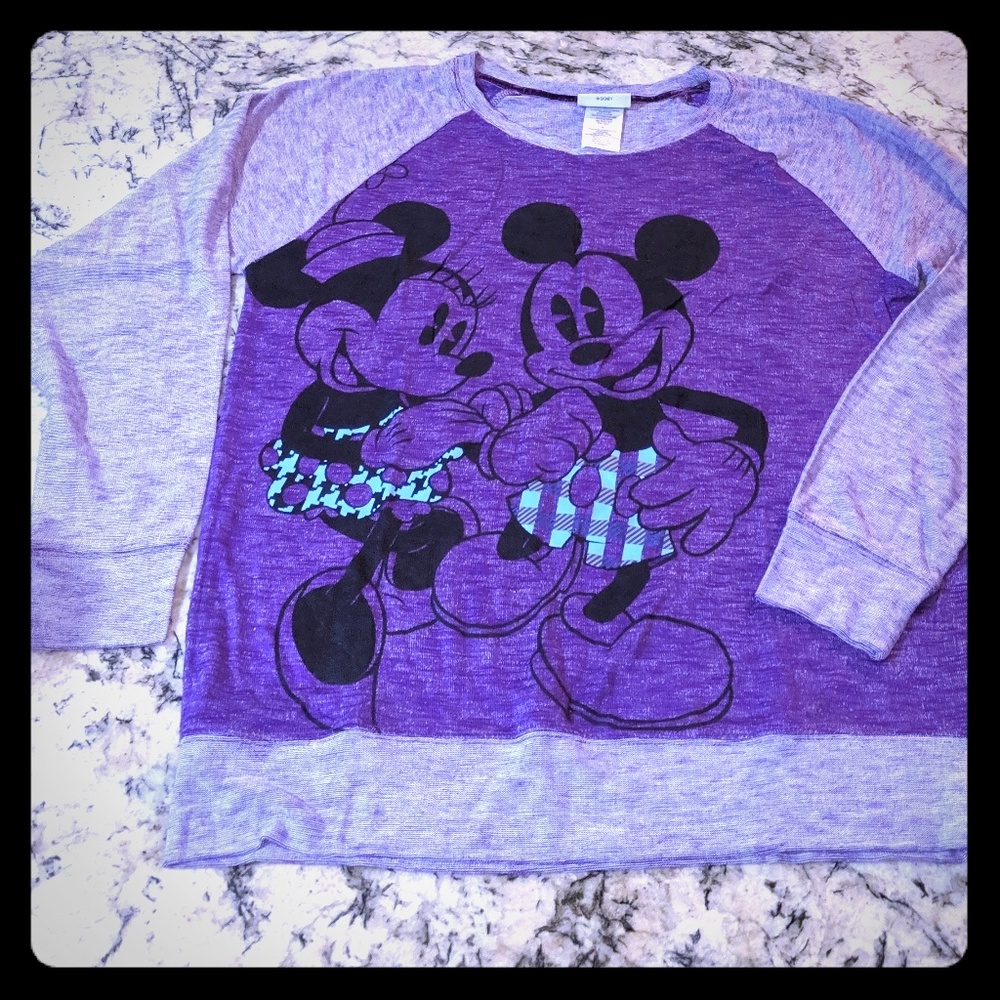 Disney - Mickey and Mini Mouse - long sleeve t